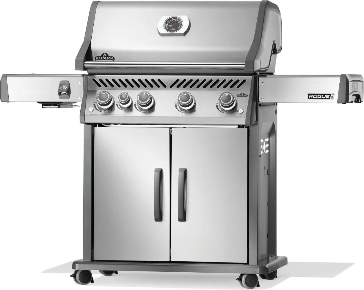 Napoleon Bbq RP525SIBNSS2 Rogue PRO 525 SIB with Infrared Side Burner , Natural Gas, Stainless Steel - Image 4