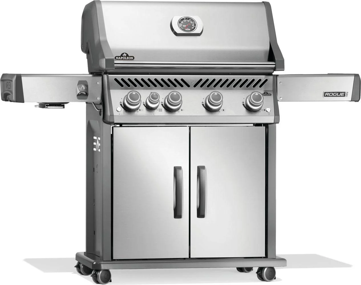 Napoleon Bbq RP525SIBNSS2 Rogue PRO 525 SIB with Infrared Side Burner , Natural Gas, Stainless Steel - Image 5
