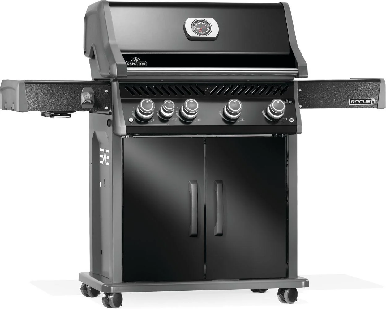 Napoleon Bbq RP525SIBPK2 Rogue PRO 525 SIB with Infrared Side Burner , Propane, Black - Image 6