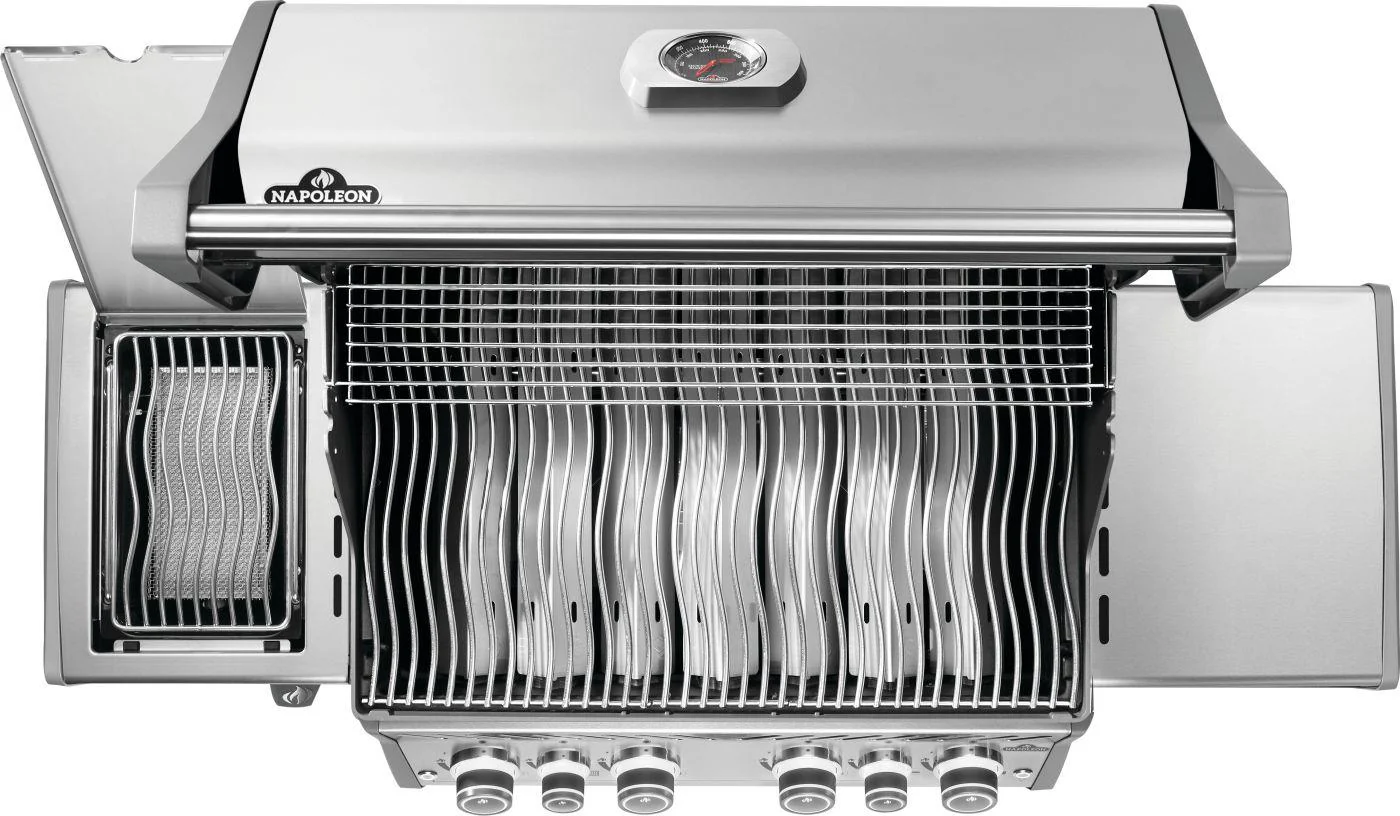 Napoleon Bbq RP525SIBPSS2 Rogue PRO 525 SIB with Infrared Side Burner , Propane, Stainless Steel - Image 7