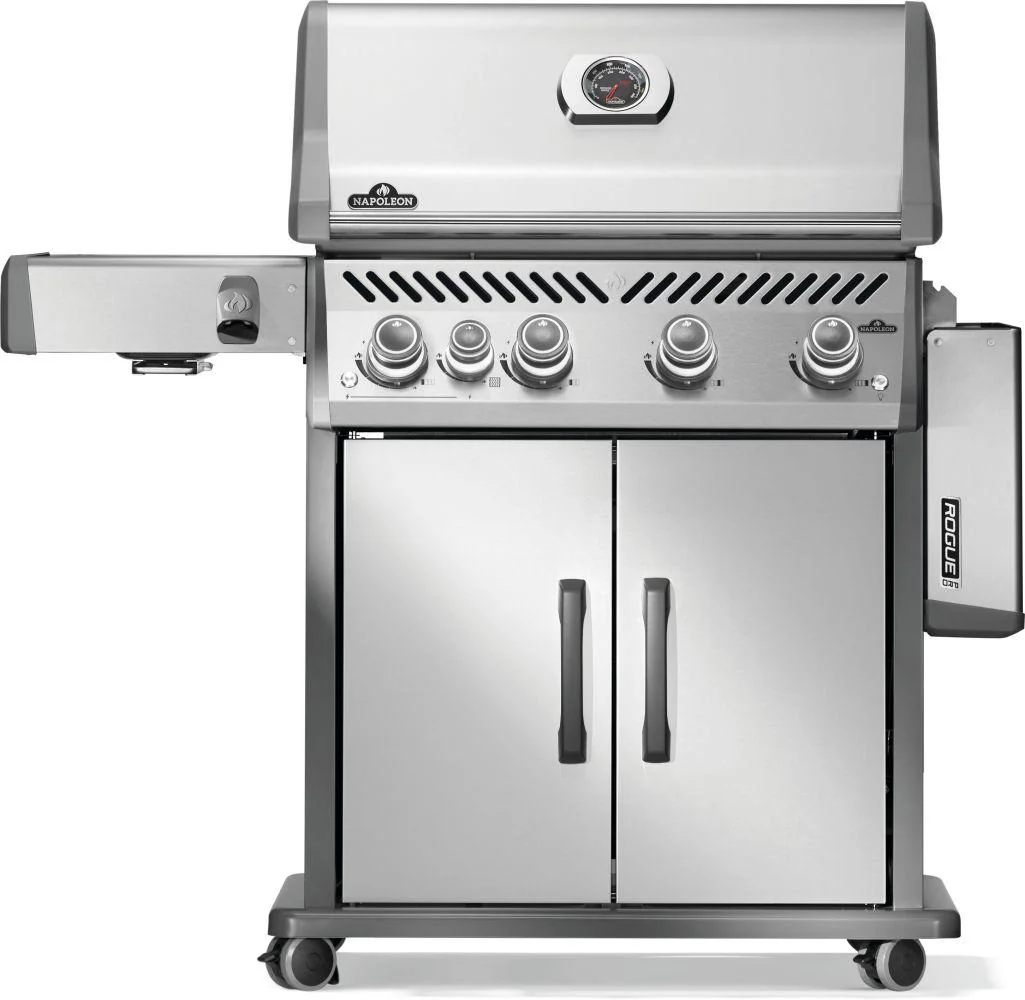 Napoleon Bbq RP525SIBPSS2 Rogue PRO 525 SIB with Infrared Side Burner , Propane, Stainless Steel - Image 8
