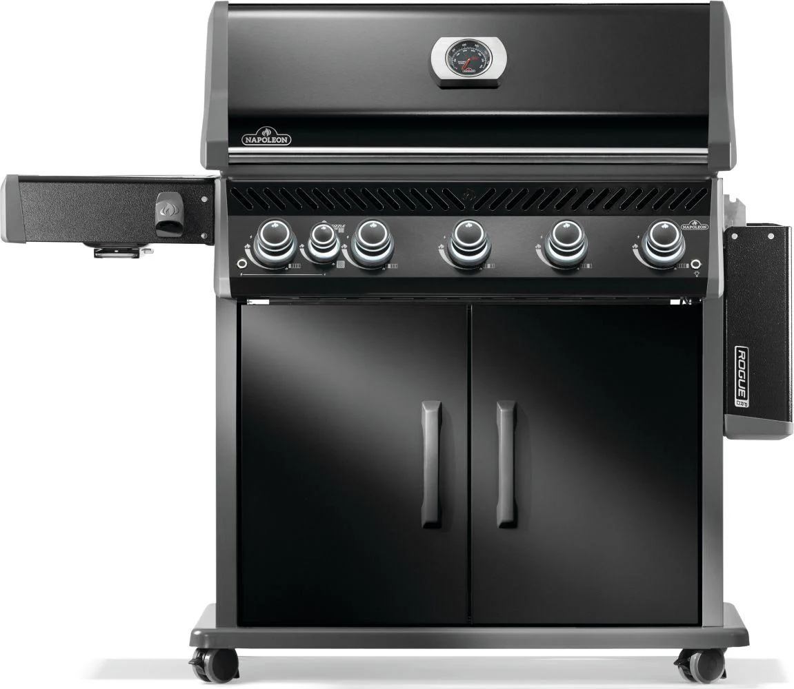 Napoleon Bbq RP625SIBNK2 Rogue PRO 625 SIB with Infrared Side Burner , Natural Gas, Black - Image 5