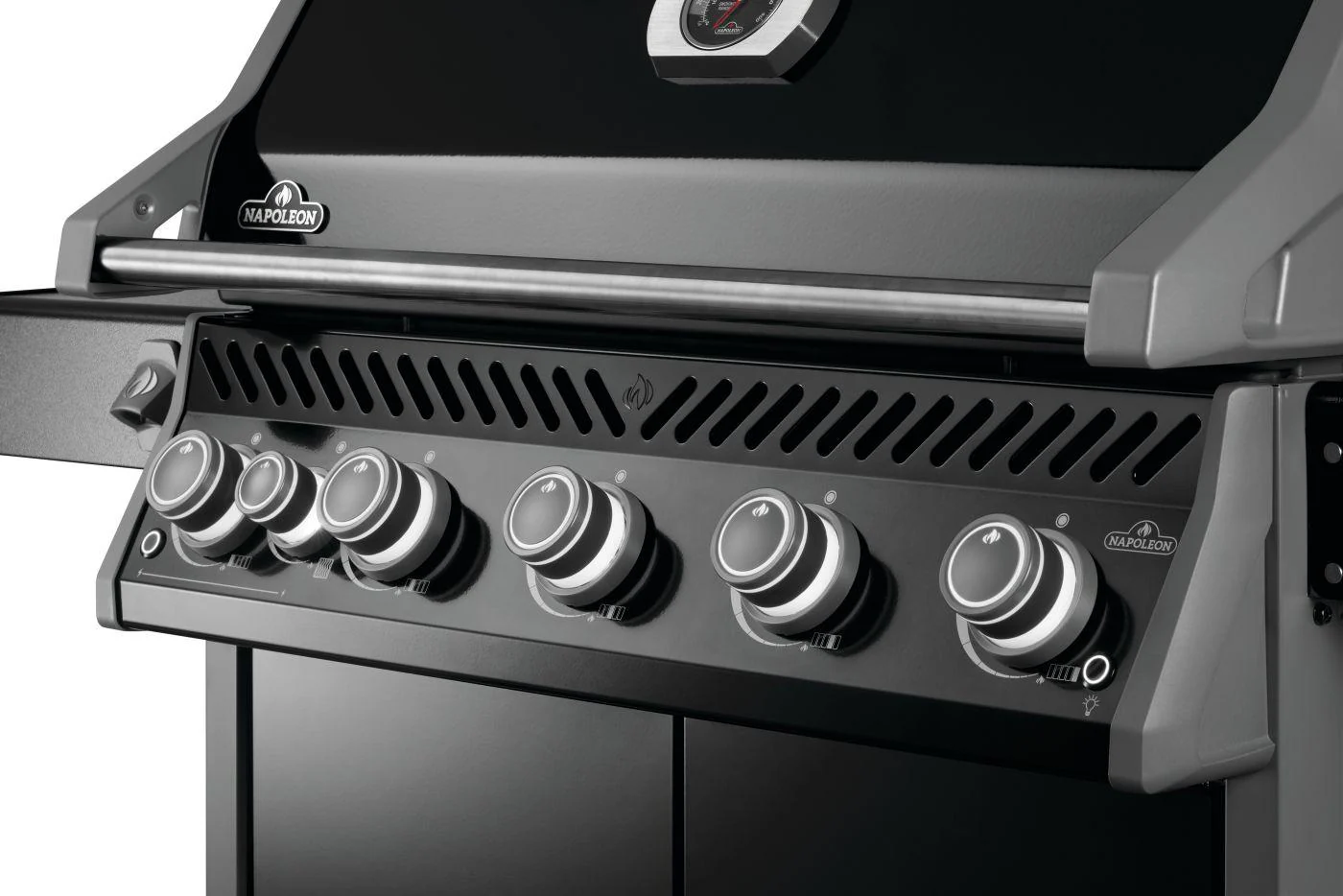 Napoleon Bbq RP625SIBNK2 Rogue PRO 625 SIB with Infrared Side Burner , Natural Gas, Black - Image 7