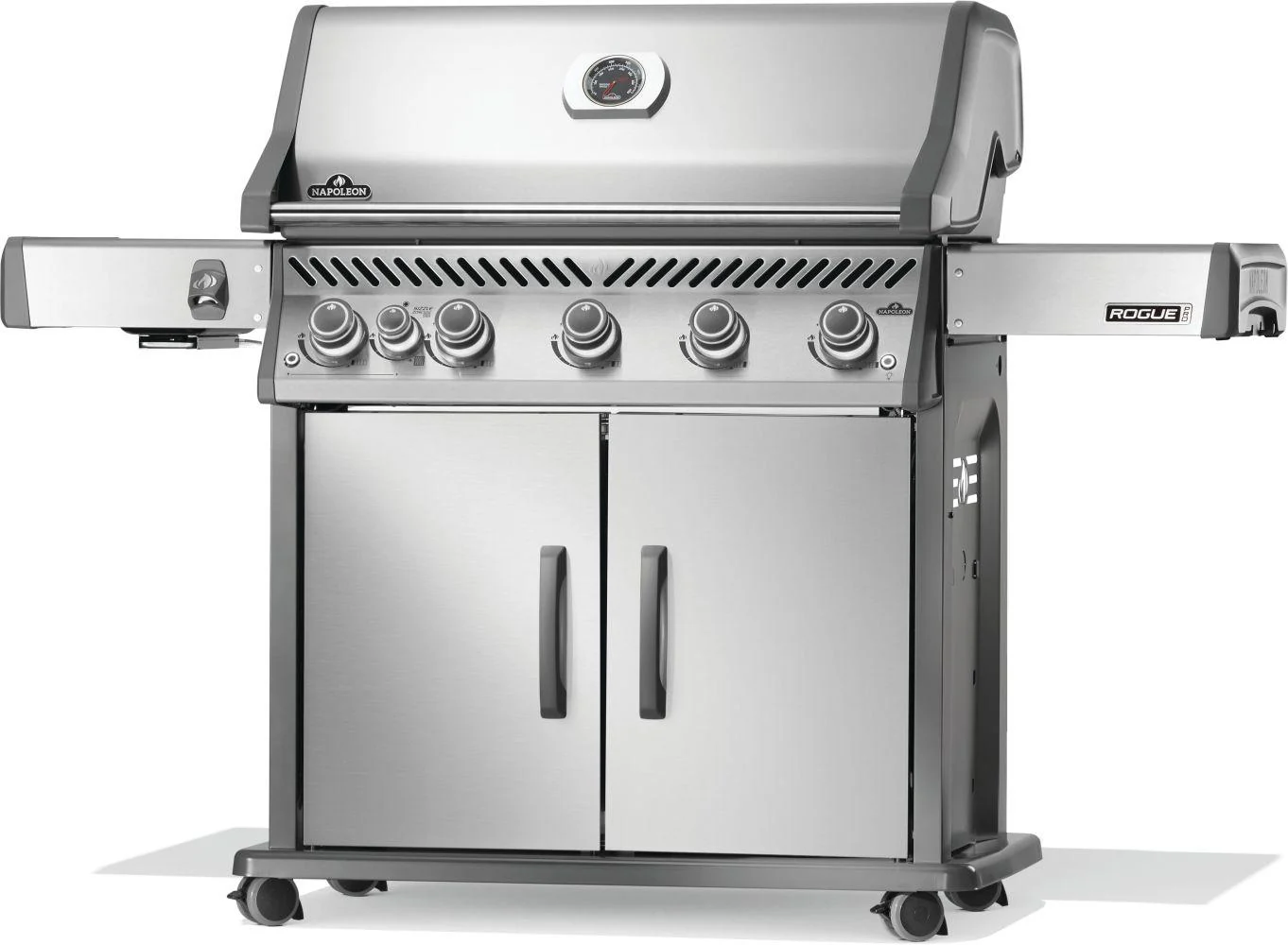 Napoleon Bbq RP625SIBNSS2 Rogue PRO 625 SIB with Infrared Side Burner , Natural Gas, Stainless Steel - Image 4