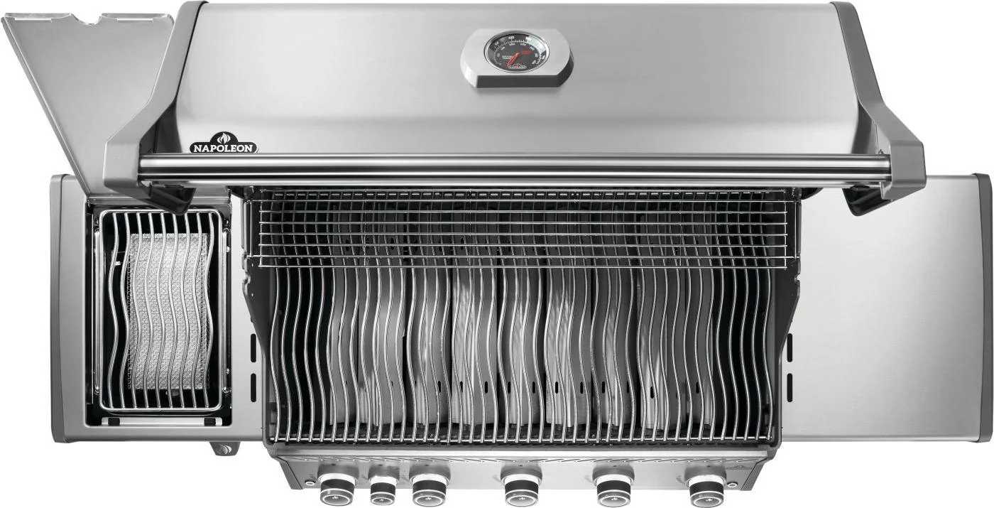Napoleon Bbq RP625SIBPSS2 Rogue PRO 625 SIB with Infrared Side Burner , Propane, Stainless Steel - Image 7