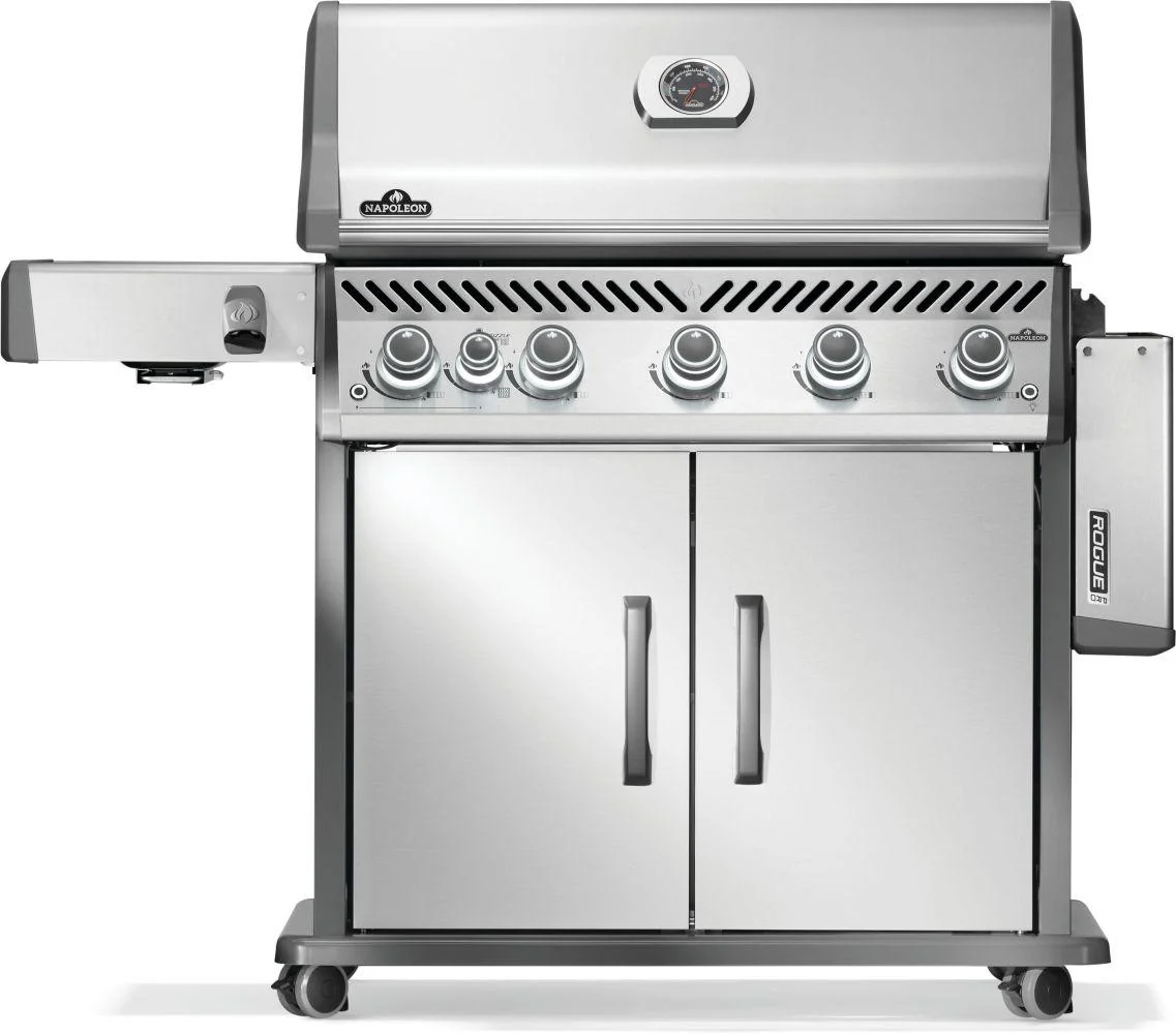 Napoleon Bbq RP625SIBPSS2 Rogue PRO 625 SIB with Infrared Side Burner , Propane, Stainless Steel - Image 8