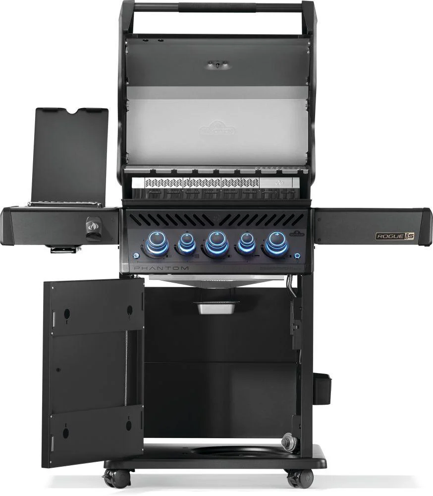 Napoleon Bbq RPS425RSIBNK2PHM Phantom Rogue PRO-S 425 RSIB with Infrared Side and Rear Burner , Natural Gas, Matte/Matt Black - Image 3