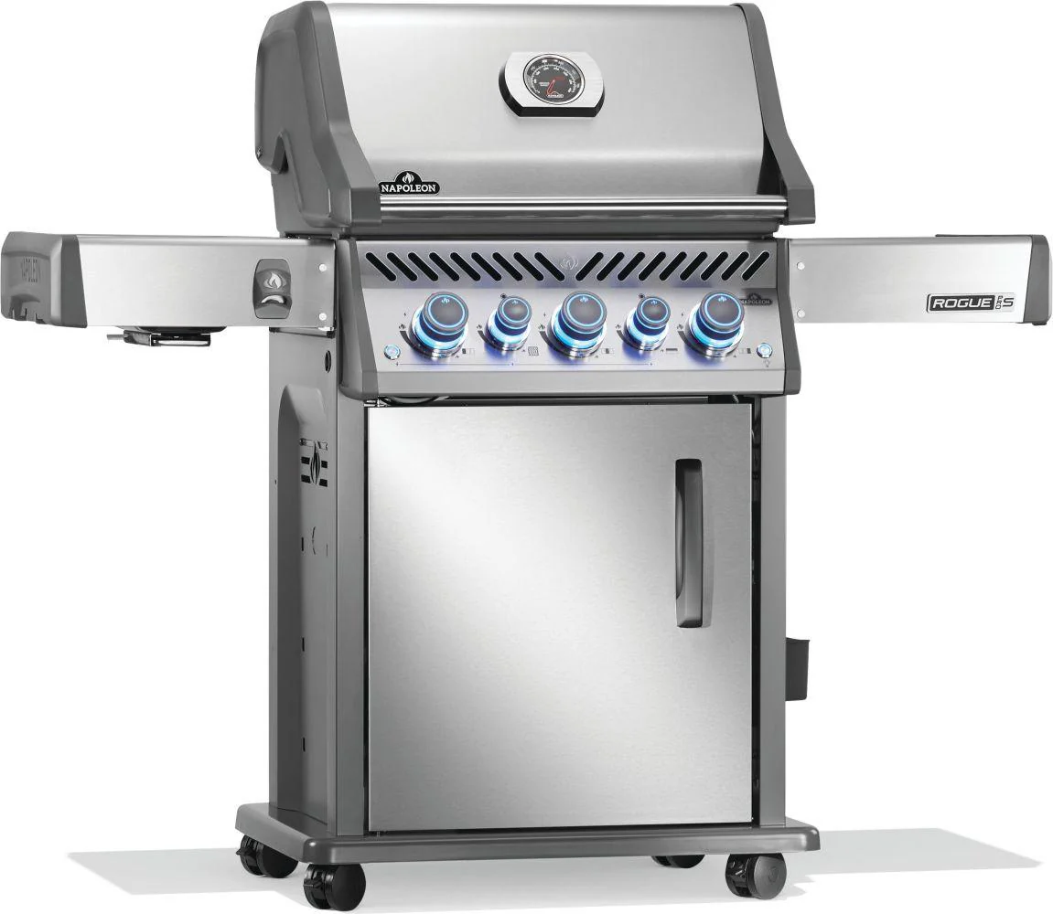 Napoleon Bbq RPS425RSIBNSS2 Rogue PRO-S 425 RSIB with Infrared Side and Rear Burner , Natural Gas, Stainless Steel - Image 3