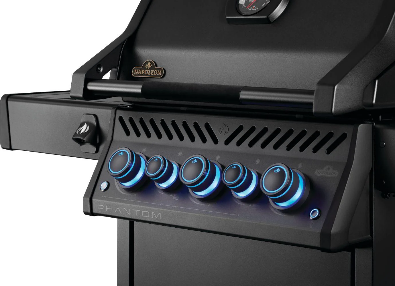 Napoleon Bbq RPS425RSIBPK2PHM Phantom Rogue PRO-S 425 RSIB with Infrared Side and Rear Burner , Propane, Matte/Matt Black - Image 6