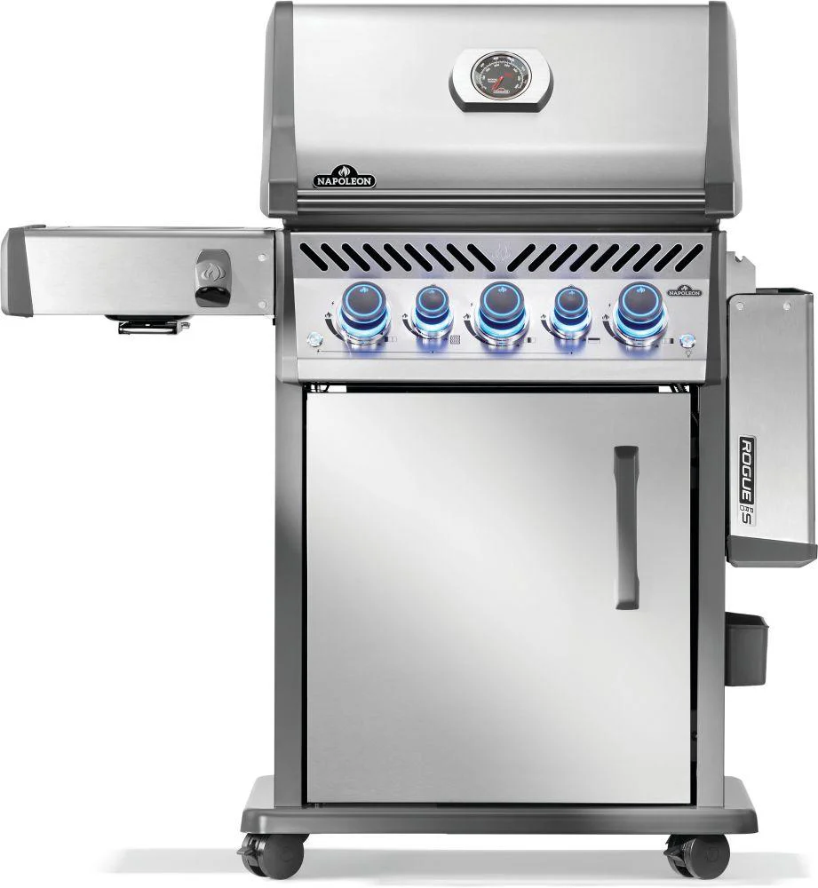 Napoleon Bbq RPS425RSIBPSS2 Rogue PRO-S 425 RSIB with Infrared Side and Rear Burner , Propane, Stainless Steel - Image 2