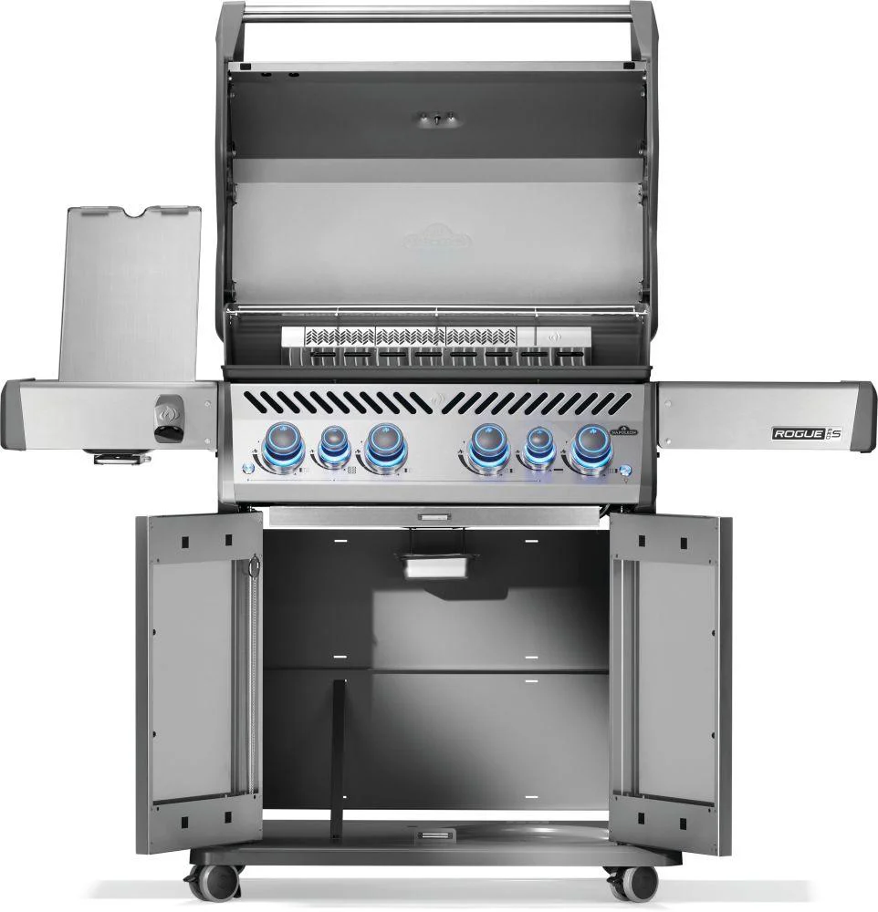 Napoleon Bbq RPS525RSIBNSS2 Rogue PRO-S 525 RSIB with Infrared Side and Rear Burner , Natural Gas, Stainless Steel - Image 2