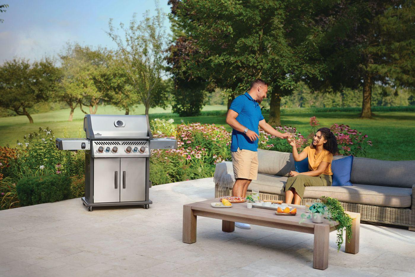Napoleon Bbq RPS525RSIBPSS2 Rogue PRO-S 525 RSIB with Infrared Side and Rear Burner , Propane, Stainless Steel - Image 10