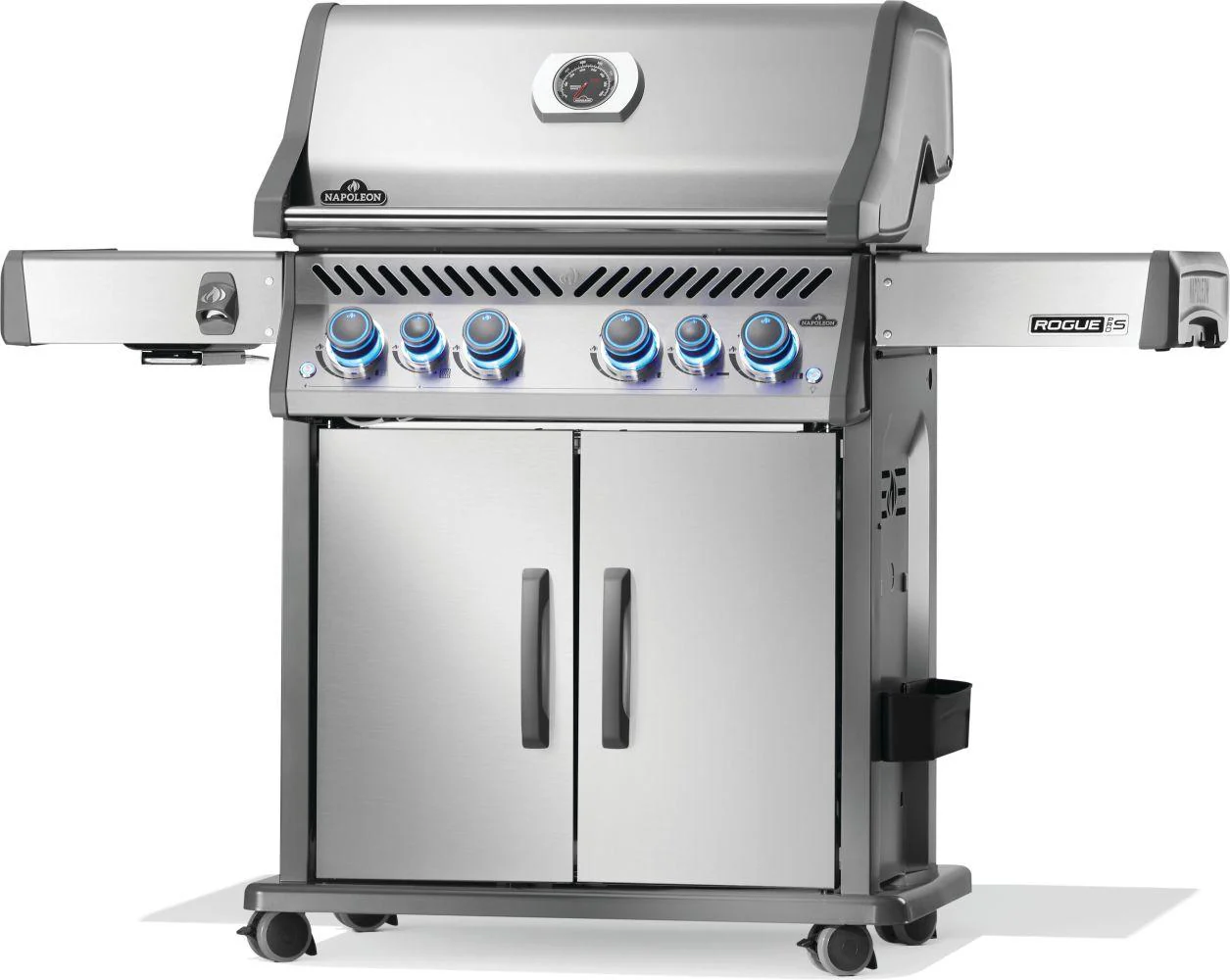 Napoleon Bbq RPS525RSIBPSS2 Rogue PRO-S 525 RSIB with Infrared Side and Rear Burner , Propane, Stainless Steel - Image 4