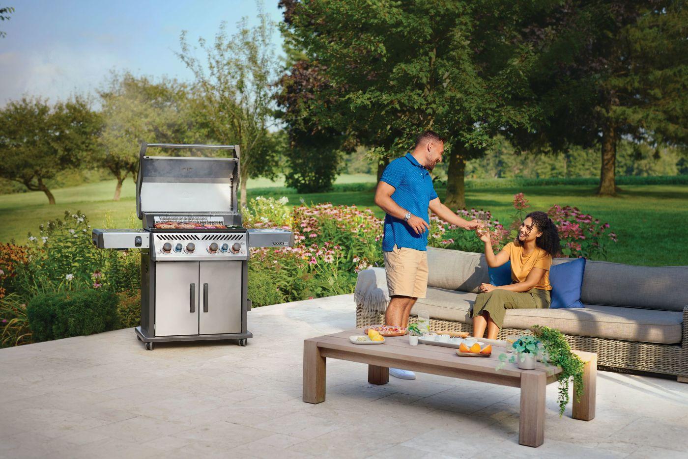 Napoleon Bbq RPS525RSIBPSS2 Rogue PRO-S 525 RSIB with Infrared Side and Rear Burner , Propane, Stainless Steel - Image 8