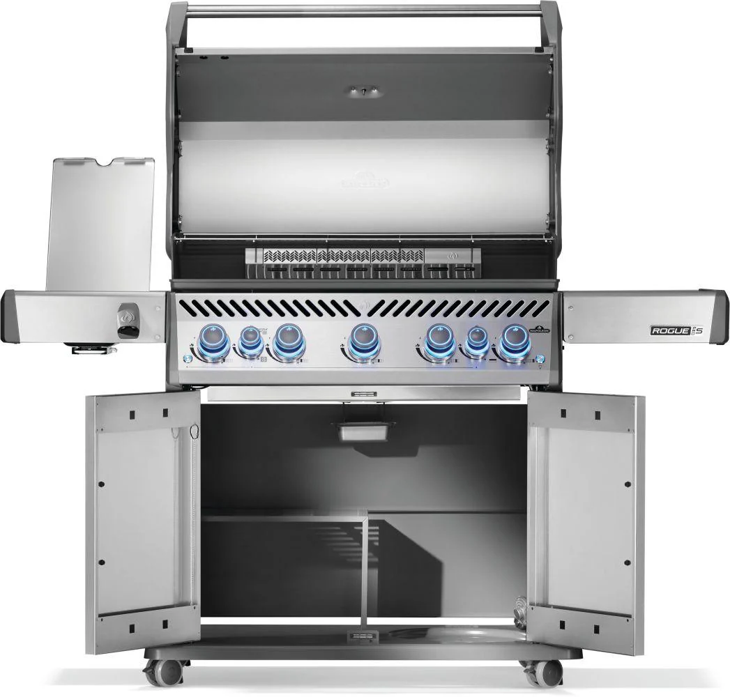 Napoleon Bbq RPS625RSIBPSS2 Rogue PRO-S 625 RSIB with Infrared Side and Rear Burner , Propane, Stainless Steel - Image 2