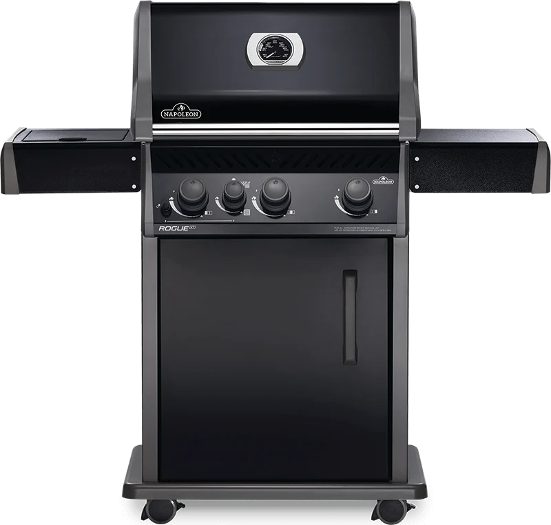 Napoleon Bbq RXT425SIBNK1 Rogue XT 425 SIB with Infrared Side Burner , Natural Gas, Black