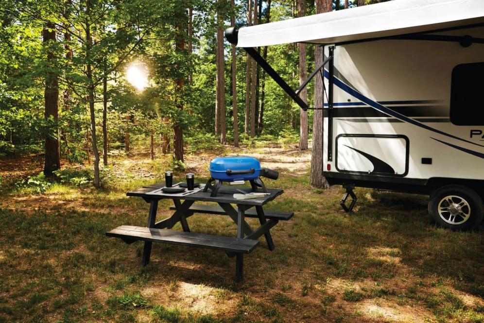 Napoleon Bbq TQ240BL TravelQ 240 Portable Gas Grill , Propane, Blue - Image 6