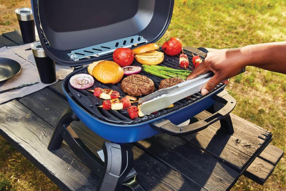 Napoleon Bbq TQ240BL TravelQ 240 Portable Gas Grill , Propane, Blue - Image 7