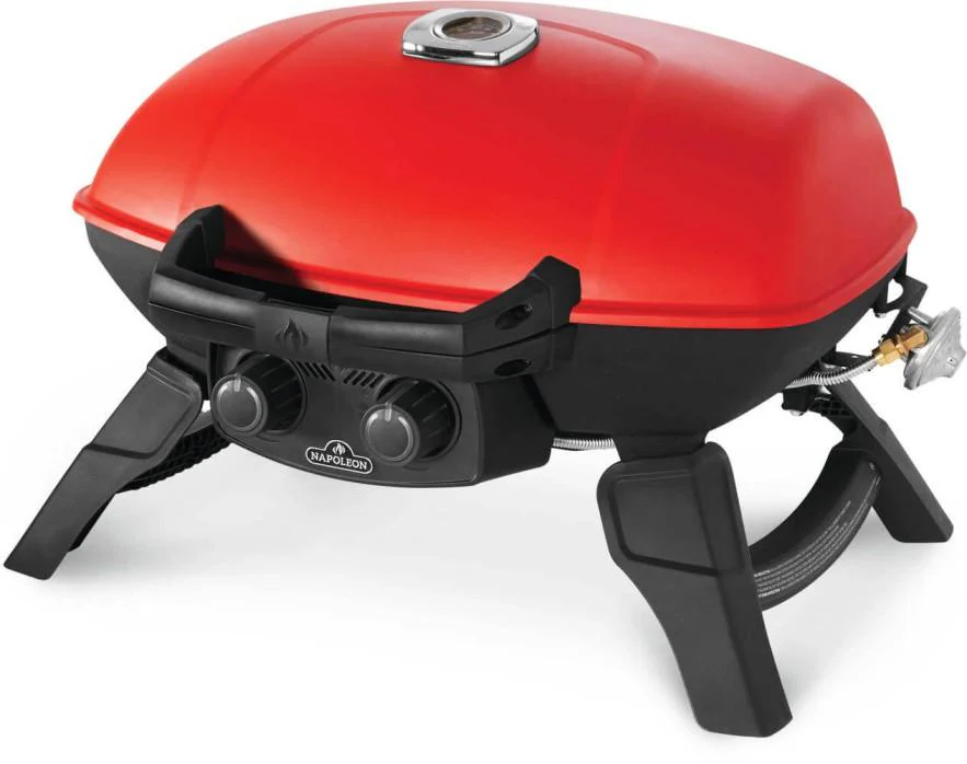 Napoleon Bbq TQ285RD1A TravelQ 285 with Griddle , Propane, Red - Image 3