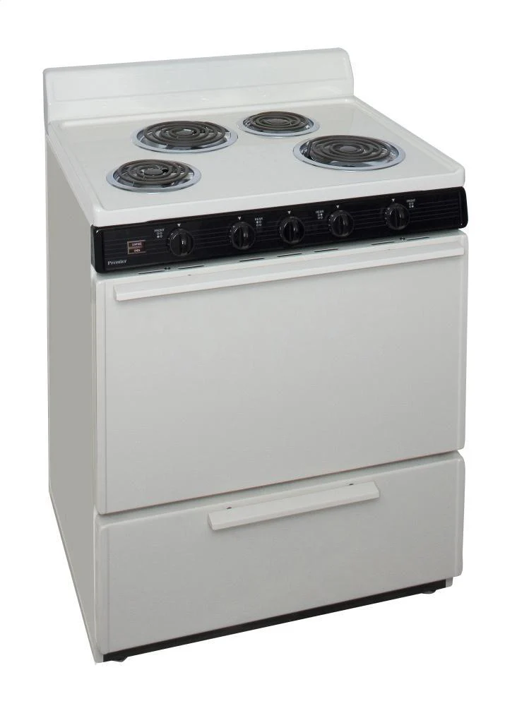 Premier EDK100TP 30 in. Freestanding Electric Range in Biscuit - Image 2