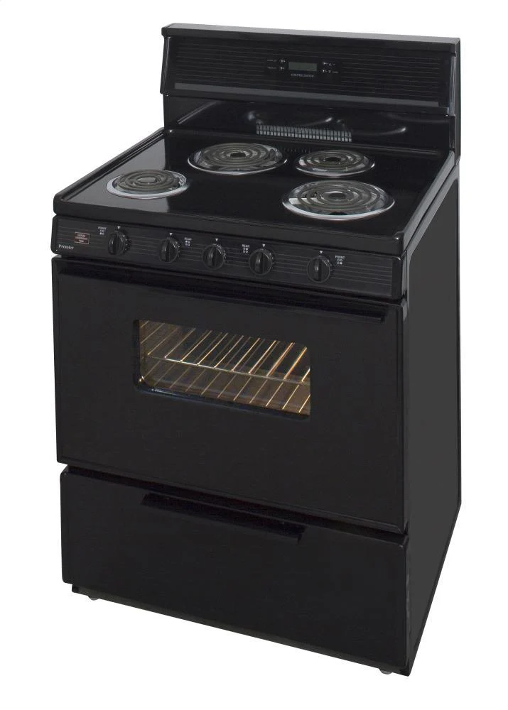 Premier EDK240BP 30 in. Freestanding Electric Range in Black - Image 3