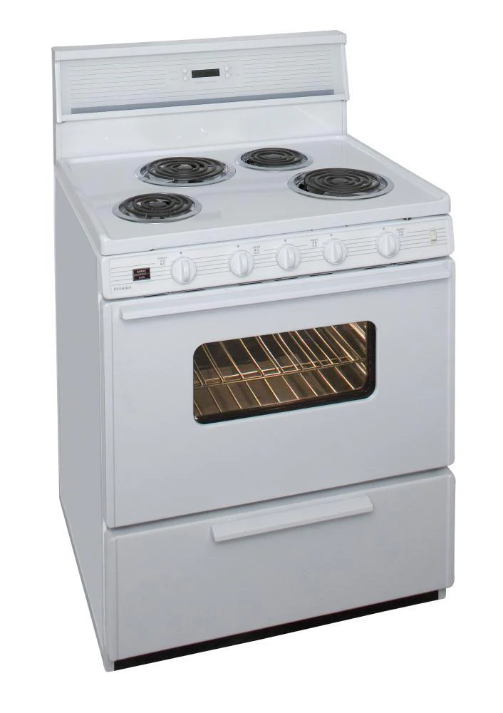 Premier EDK240OP 30 in. Freestanding Electric Range in White - Image 2