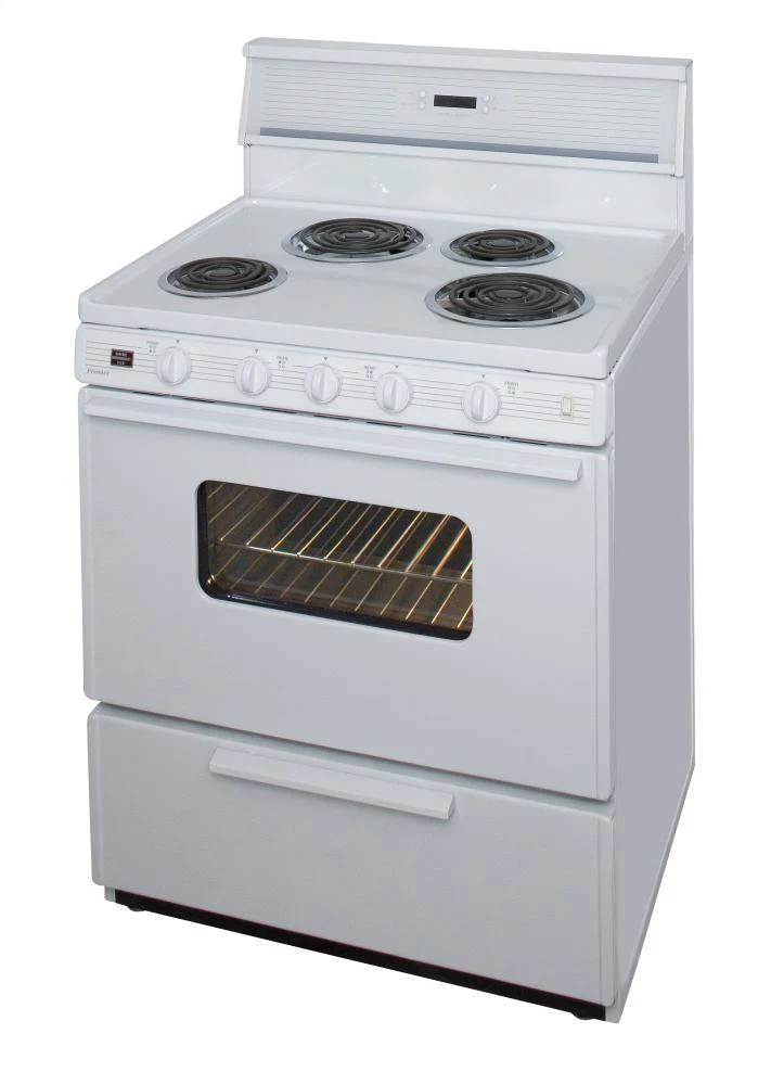 Premier EDK240OP 30 in. Freestanding Electric Range in White - Image 3