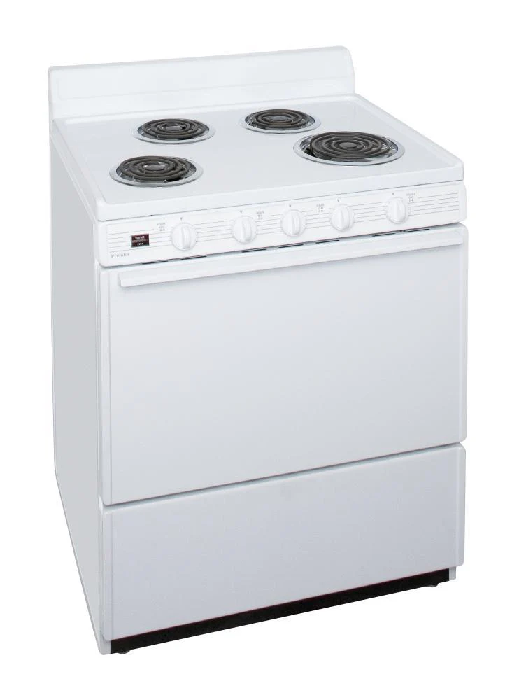 Premier EFK102OP 30 in. Freestanding Electric Range in White - Image 2