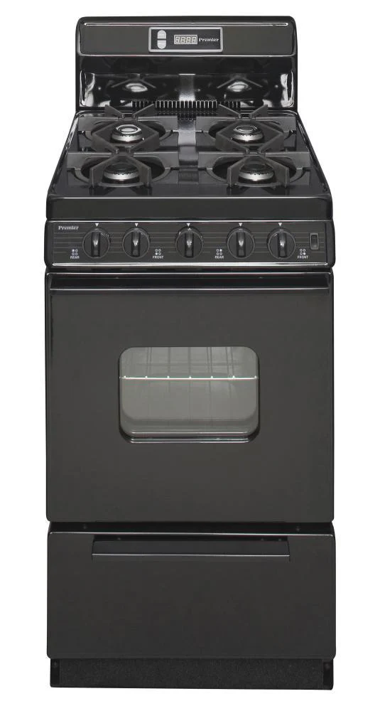 Premier SAK220BP 20 in. Freestanding Gas Range in Biscuit - Image 2