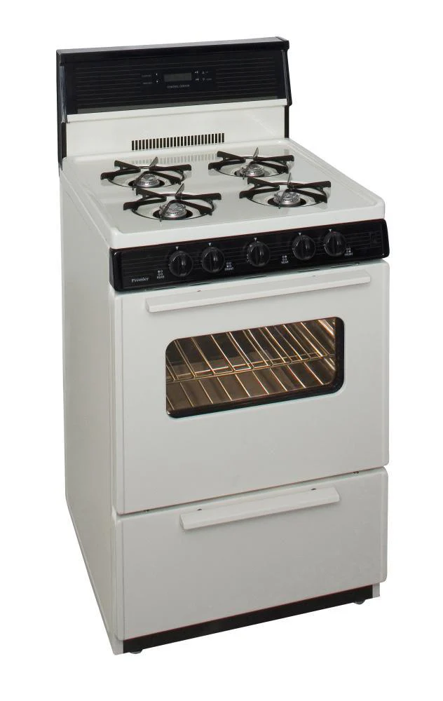 Premier SCK240TP0 24 in. Freestanding Gas Range in Biscuit - Image 2