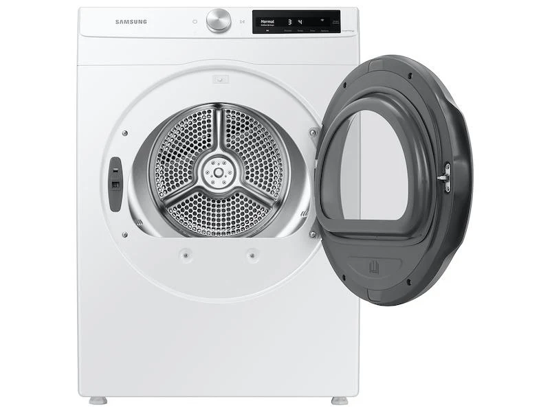 Samsung DV25B6900EW 4.0 cu. ft. Electric Dryer with AI Smart Dial and Wi-Fi Connectivity in White - Image 4