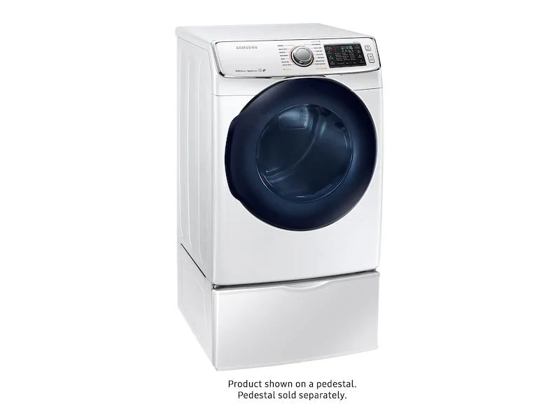 Samsung DV50K7500EW 7.5 cu. ft. Electric Dryer in White - Image 7