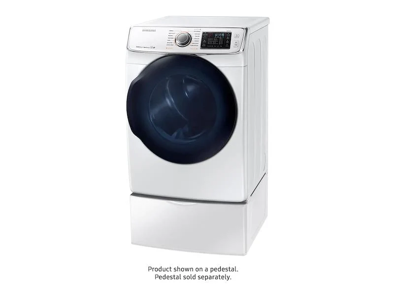 Samsung DV50K7500EW 7.5 cu. ft. Electric Dryer in White - Image 8