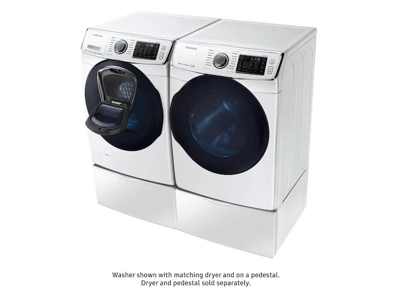 Samsung DV50K7500EW 7.5 cu. ft. Electric Dryer in White - Image 9