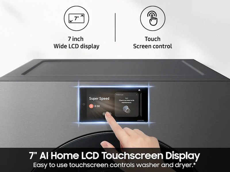 Samsung DV90F53AES Bespoke AI Front Load Electric Dryer - Image 4