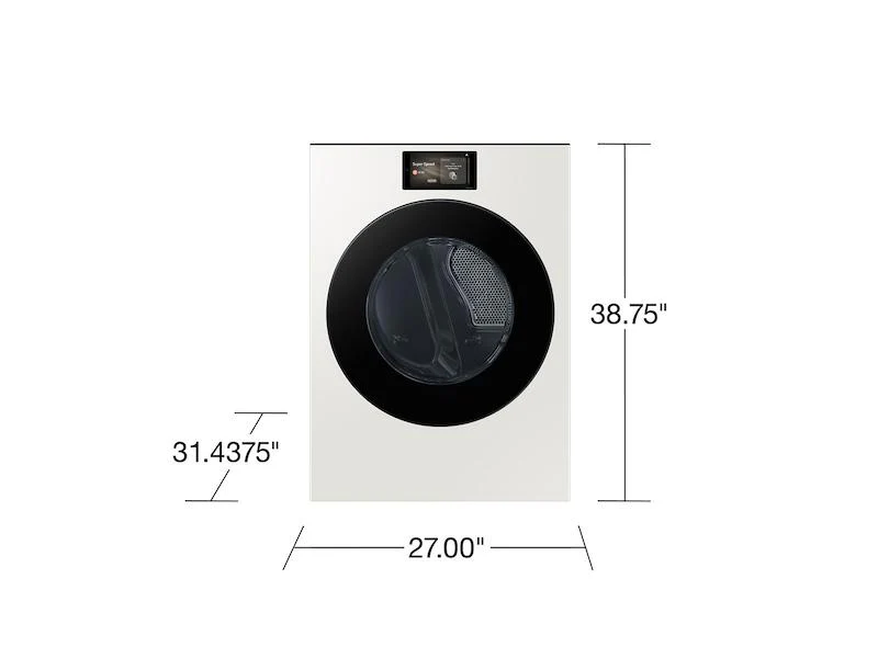 Samsung DV90F53AEY Bespoke AI Front Load Electric Dryer - Image 2