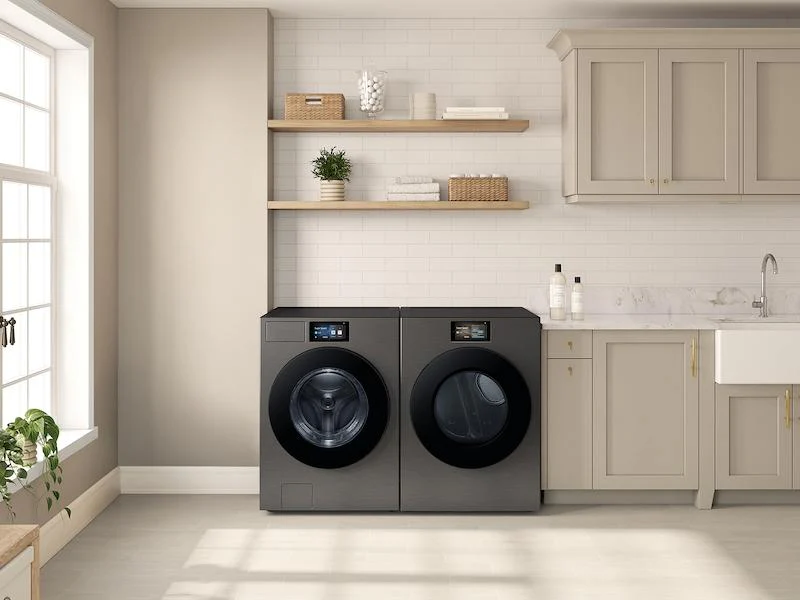 Samsung DV90F53AGS Bespoke AI Front Load Gas Dryer - Image 6
