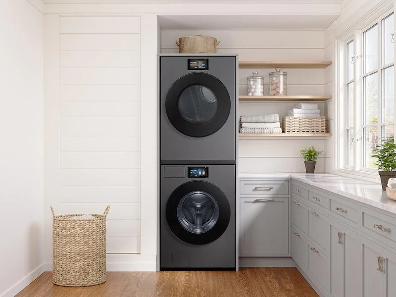 Samsung DV90F53AGS Bespoke AI Front Load Gas Dryer - Image 8