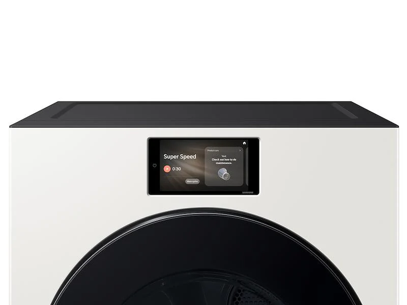 Samsung DV90F53AGY Bespoke AI Front Load Gas Dryer - Image 3
