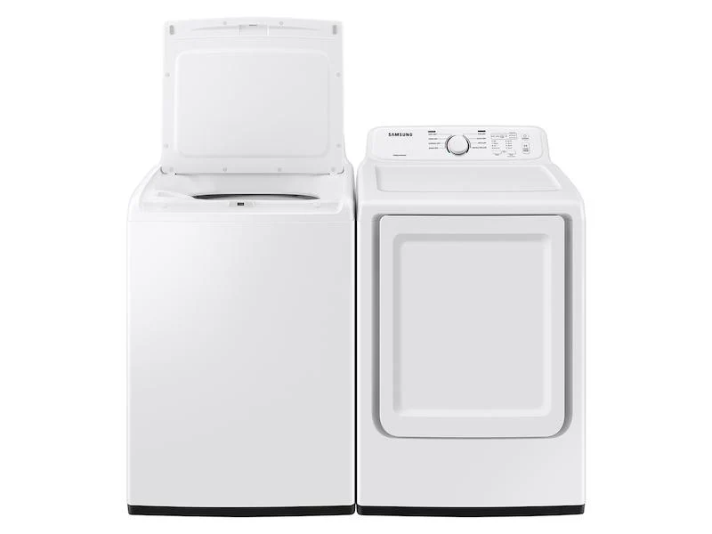 Samsung DVE41A3000W 7.2 cu. ft. Electric Dryer with Sensor Dry and 8 Drying Cycles in White - Image 10