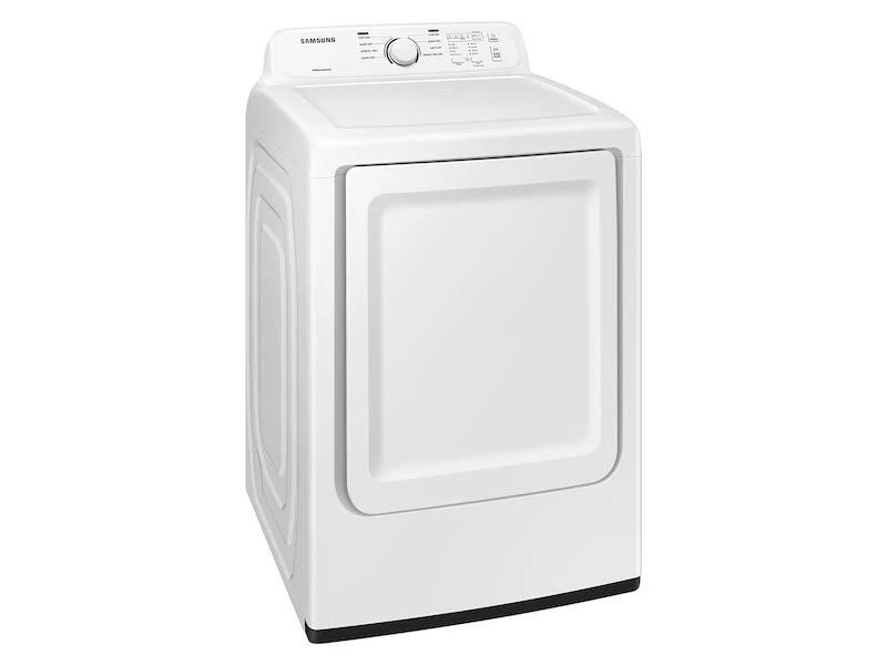 Samsung DVE41A3000W 7.2 cu. ft. Electric Dryer with Sensor Dry and 8 Drying Cycles in White - Image 2