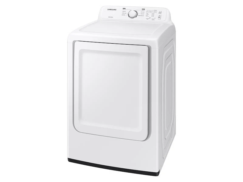 Samsung DVE41A3000W 7.2 cu. ft. Electric Dryer with Sensor Dry and 8 Drying Cycles in White - Image 3