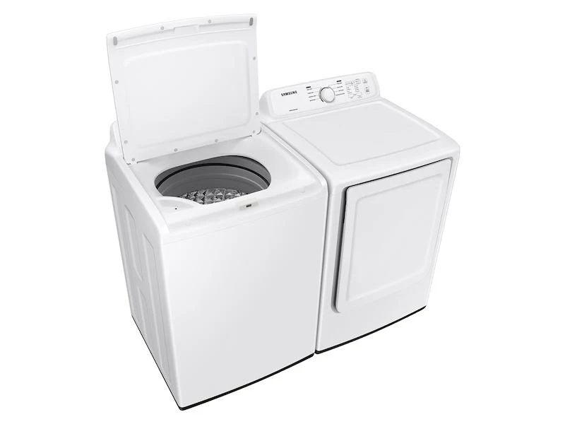 Samsung DVE41A3000W 7.2 cu. ft. Electric Dryer with Sensor Dry and 8 Drying Cycles in White - Image 9