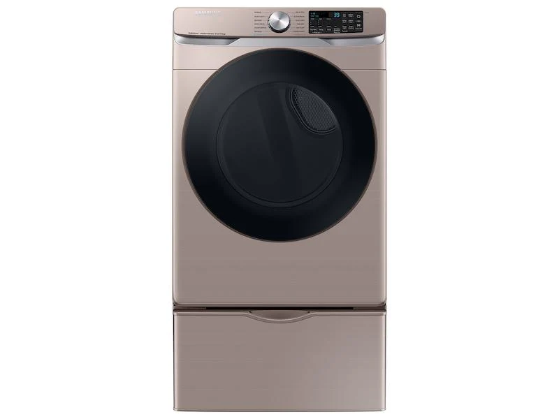 Samsung DVE45B6300C 7.5 cu. ft. Smart Electric Dryer with Steam Sanitize+ in Champagne - Image 3