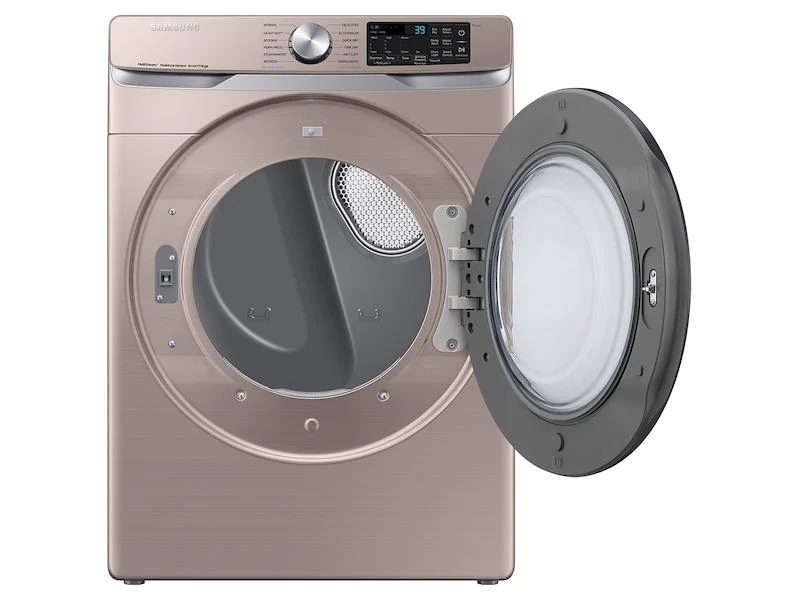 Samsung DVE45B6300C 7.5 cu. ft. Smart Electric Dryer with Steam Sanitize+ in Champagne - Image 8