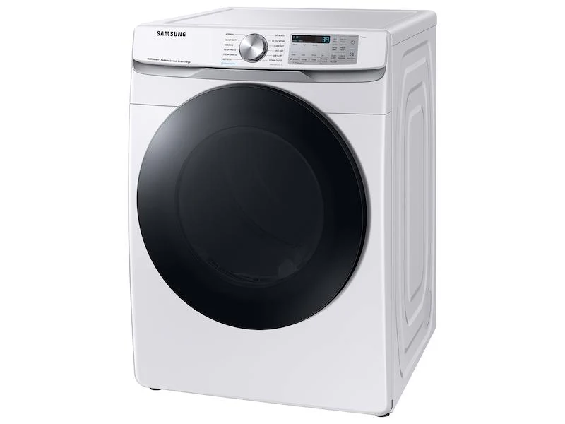 Samsung DVE45B6300W 7.5 cu. ft. Smart Electric Dryer with Steam Sanitize+ in White - Image 9