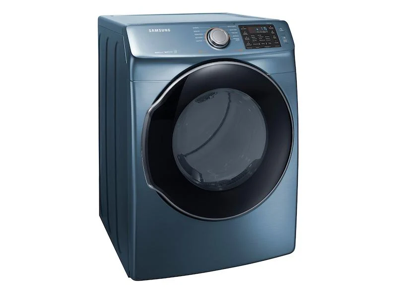 Samsung DVE45M5500Z 7.5 cu. ft. Electric Dryer in Azure Blue - Image 3