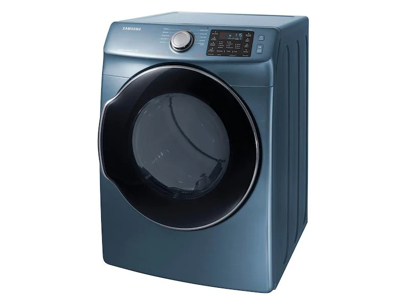 Samsung DVE45M5500Z 7.5 cu. ft. Electric Dryer in Azure Blue - Image 4