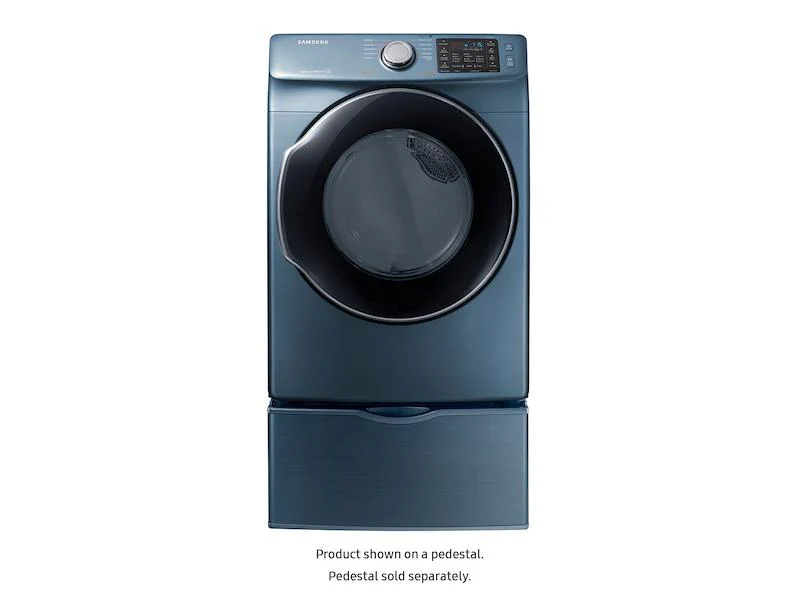 Samsung DVE45M5500Z 7.5 cu. ft. Electric Dryer in Azure Blue - Image 6