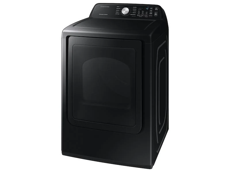 7.4 cu. ft. Electric Dryer with Sensor Dry in Brushed Black - Image 3